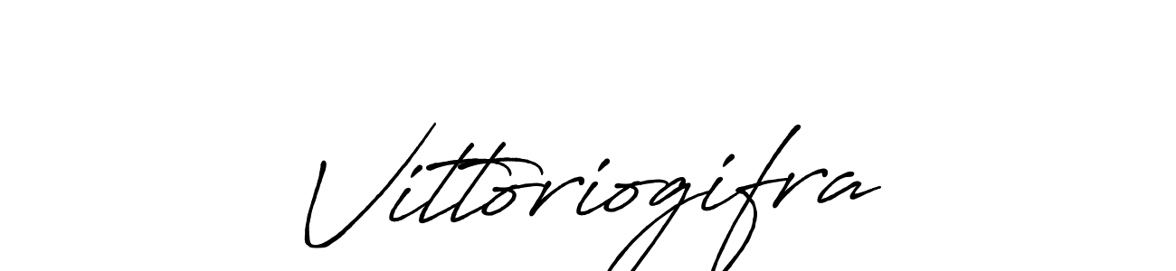 if you are searching for the best signature style for your name Vittoriogifra. so please give up your signature search. here we have designed multiple signature styles  using Antro_Vectra_Bolder. Vittoriogifra signature style 7 images and pictures png