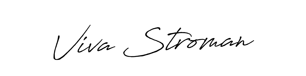 How to make Viva Stroman signature? Antro_Vectra_Bolder is a professional autograph style. Create handwritten signature for Viva Stroman name. Viva Stroman signature style 7 images and pictures png