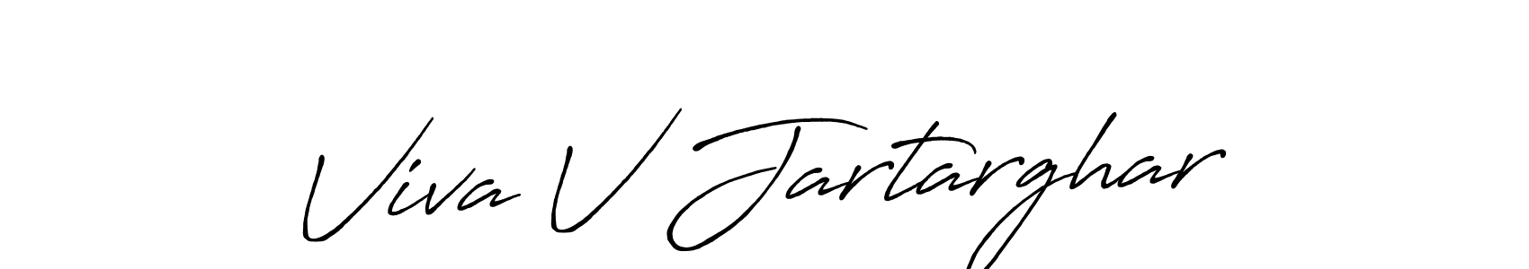 It looks lik you need a new signature style for name Viva V Jartarghar. Design unique handwritten (Antro_Vectra_Bolder) signature with our free signature maker in just a few clicks. Viva V Jartarghar signature style 7 images and pictures png