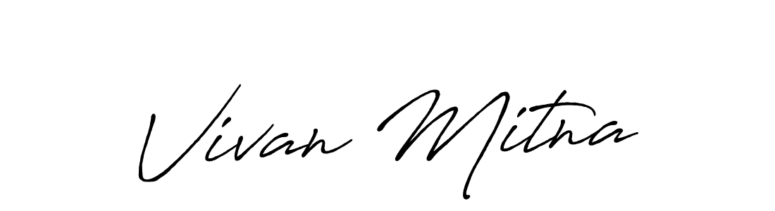 See photos of Vivan Mitna official signature by Spectra . Check more albums & portfolios. Read reviews & check more about Antro_Vectra_Bolder font. Vivan Mitna signature style 7 images and pictures png