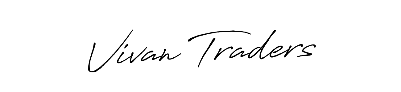 if you are searching for the best signature style for your name Vivan Traders. so please give up your signature search. here we have designed multiple signature styles  using Antro_Vectra_Bolder. Vivan Traders signature style 7 images and pictures png