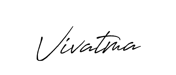 The best way (Antro_Vectra_Bolder) to make a short signature is to pick only two or three words in your name. The name Vivatma include a total of six letters. For converting this name. Vivatma signature style 7 images and pictures png