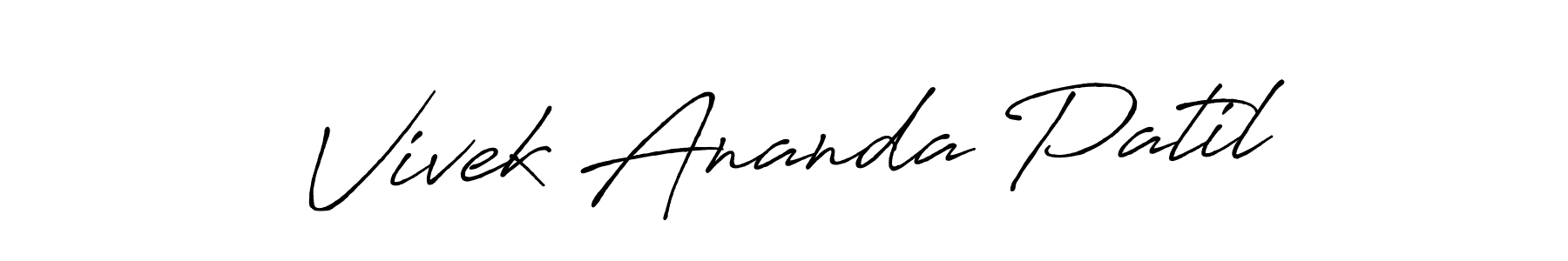 Here are the top 10 professional signature styles for the name Vivek Ananda Patil. These are the best autograph styles you can use for your name. Vivek Ananda Patil signature style 7 images and pictures png