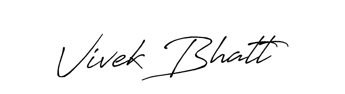 if you are searching for the best signature style for your name Vivek Bhatt. so please give up your signature search. here we have designed multiple signature styles  using Antro_Vectra_Bolder. Vivek Bhatt signature style 7 images and pictures png