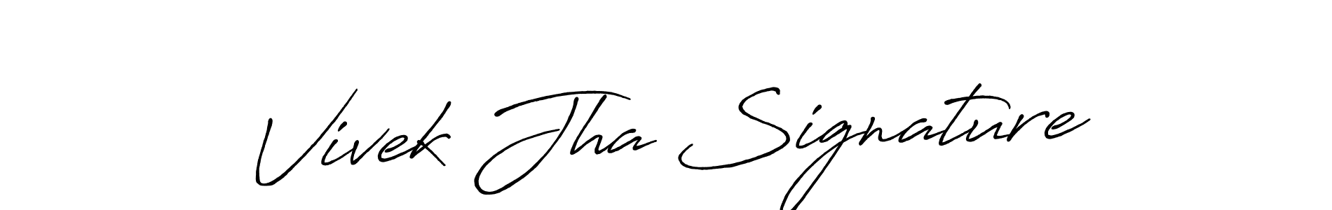 The best way (Antro_Vectra_Bolder) to make a short signature is to pick only two or three words in your name. The name Vivek Jha Signature include a total of six letters. For converting this name. Vivek Jha Signature signature style 7 images and pictures png