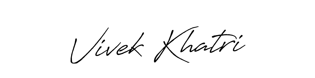 Similarly Antro_Vectra_Bolder is the best handwritten signature design. Signature creator online .You can use it as an online autograph creator for name Vivek Khatri. Vivek Khatri signature style 7 images and pictures png