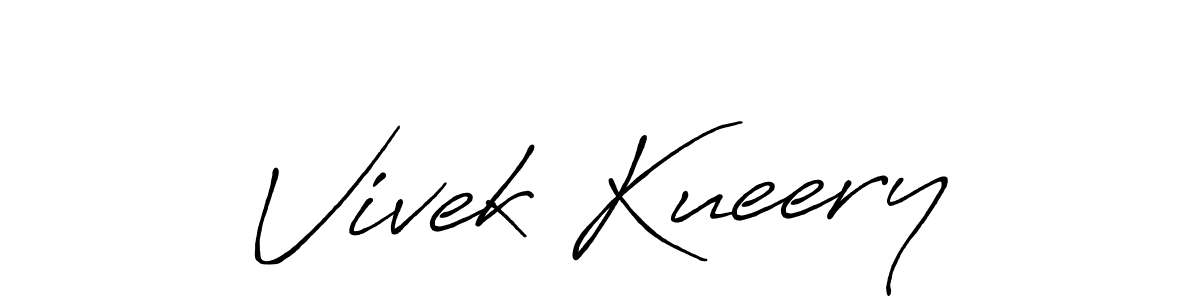 You can use this online signature creator to create a handwritten signature for the name Vivek Kueery. This is the best online autograph maker. Vivek Kueery signature style 7 images and pictures png