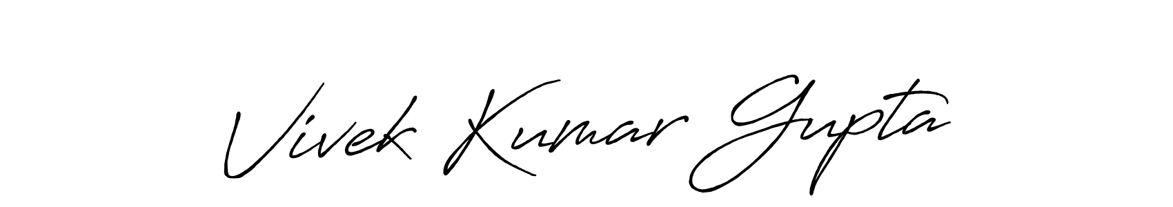 Also You can easily find your signature by using the search form. We will create Vivek Kumar Gupta name handwritten signature images for you free of cost using Antro_Vectra_Bolder sign style. Vivek Kumar Gupta signature style 7 images and pictures png