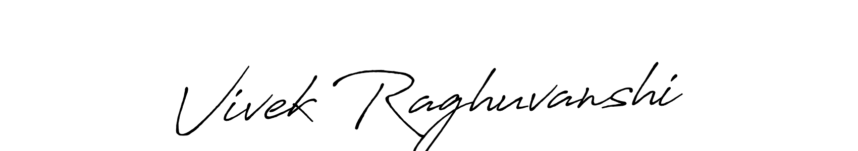 This is the best signature style for the Vivek Raghuvanshi name. Also you like these signature font (Antro_Vectra_Bolder). Mix name signature. Vivek Raghuvanshi signature style 7 images and pictures png