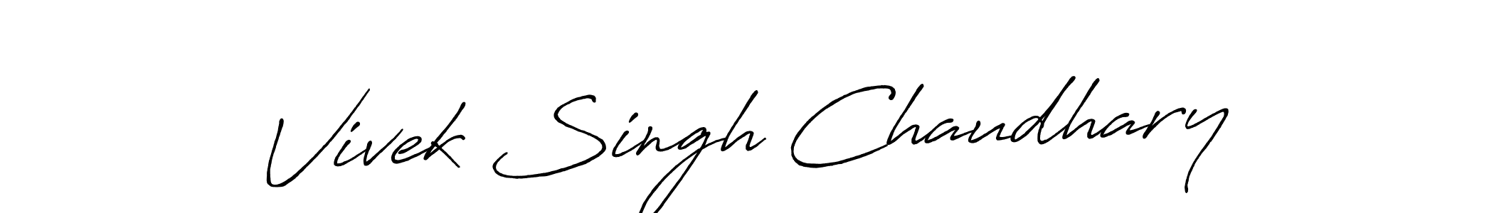 if you are searching for the best signature style for your name Vivek Singh Chaudhary. so please give up your signature search. here we have designed multiple signature styles  using Antro_Vectra_Bolder. Vivek Singh Chaudhary signature style 7 images and pictures png