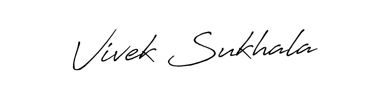 It looks lik you need a new signature style for name Vivek Sukhala. Design unique handwritten (Antro_Vectra_Bolder) signature with our free signature maker in just a few clicks. Vivek Sukhala signature style 7 images and pictures png