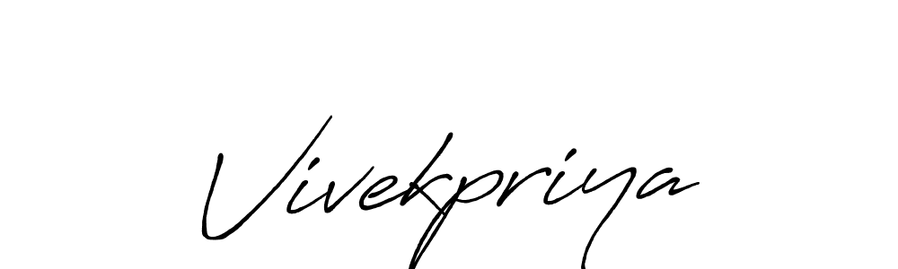 The best way (Antro_Vectra_Bolder) to make a short signature is to pick only two or three words in your name. The name Vivekpriya include a total of six letters. For converting this name. Vivekpriya signature style 7 images and pictures png