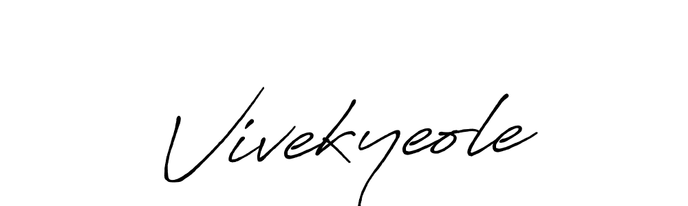 You can use this online signature creator to create a handwritten signature for the name Vivekyeole. This is the best online autograph maker. Vivekyeole signature style 7 images and pictures png
