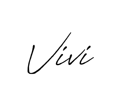 Similarly Antro_Vectra_Bolder is the best handwritten signature design. Signature creator online .You can use it as an online autograph creator for name Vivi. Vivi signature style 7 images and pictures png