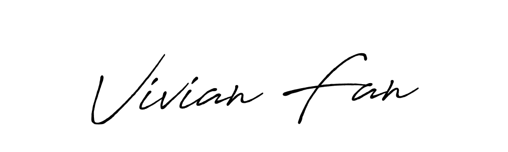 Here are the top 10 professional signature styles for the name Vivian Fan. These are the best autograph styles you can use for your name. Vivian Fan signature style 7 images and pictures png