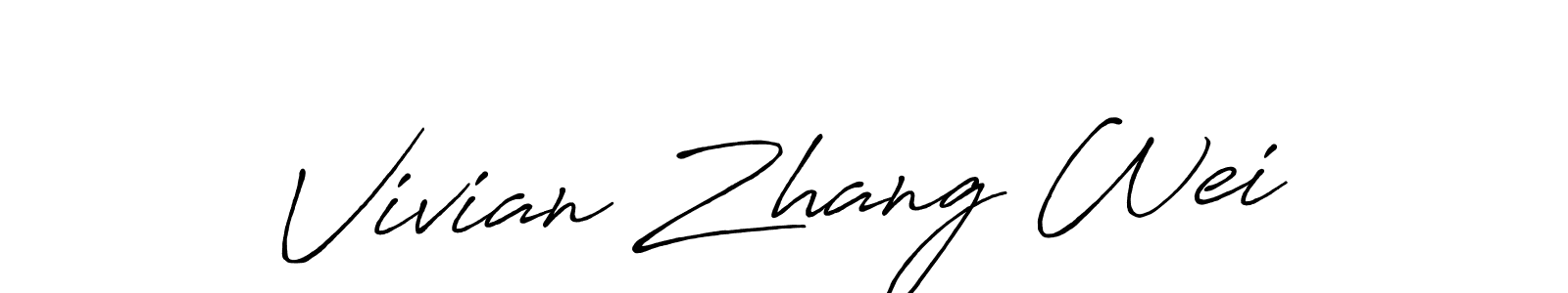 You can use this online signature creator to create a handwritten signature for the name Vivian Zhang Wei. This is the best online autograph maker. Vivian Zhang Wei signature style 7 images and pictures png