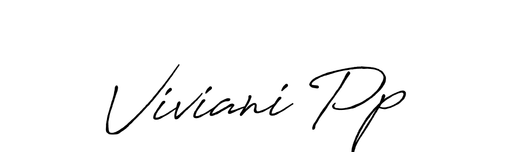 Also You can easily find your signature by using the search form. We will create Viviani Pp name handwritten signature images for you free of cost using Antro_Vectra_Bolder sign style. Viviani Pp signature style 7 images and pictures png