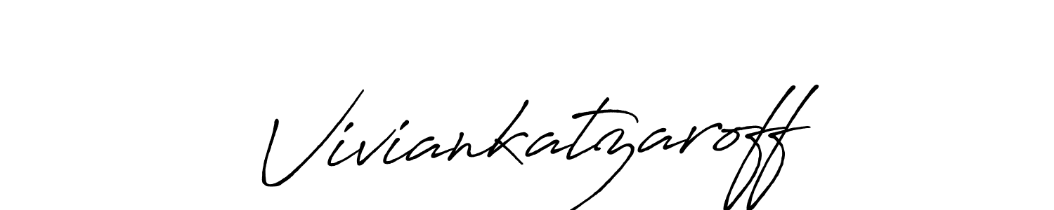Antro_Vectra_Bolder is a professional signature style that is perfect for those who want to add a touch of class to their signature. It is also a great choice for those who want to make their signature more unique. Get Viviankatzaroff name to fancy signature for free. Viviankatzaroff signature style 7 images and pictures png