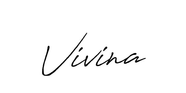Also You can easily find your signature by using the search form. We will create Vivina name handwritten signature images for you free of cost using Antro_Vectra_Bolder sign style. Vivina signature style 7 images and pictures png