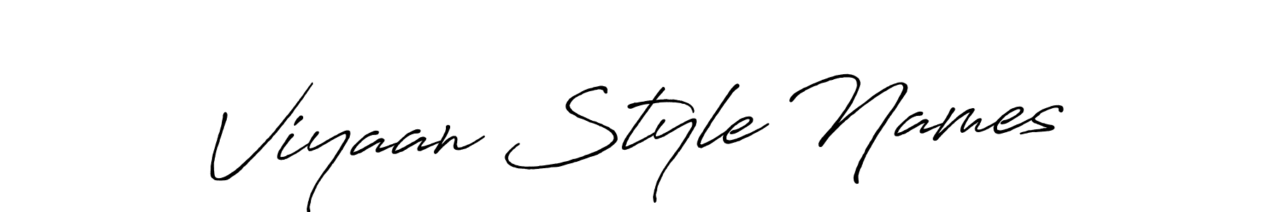 Also we have Viyaan Style Names name is the best signature style. Create professional handwritten signature collection using Antro_Vectra_Bolder autograph style. Viyaan Style Names signature style 7 images and pictures png