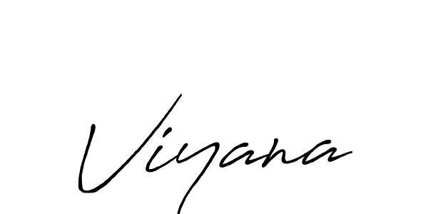 How to make Viyana name signature. Use Antro_Vectra_Bolder style for creating short signs online. This is the latest handwritten sign. Viyana signature style 7 images and pictures png