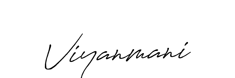 Antro_Vectra_Bolder is a professional signature style that is perfect for those who want to add a touch of class to their signature. It is also a great choice for those who want to make their signature more unique. Get Viyanmani name to fancy signature for free. Viyanmani signature style 7 images and pictures png