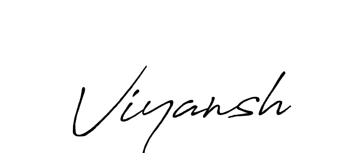 How to make Viyansh signature? Antro_Vectra_Bolder is a professional autograph style. Create handwritten signature for Viyansh name. Viyansh signature style 7 images and pictures png