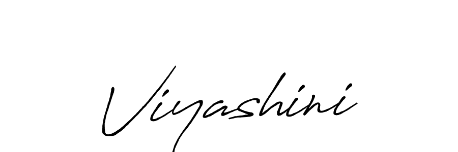 How to make Viyashini signature? Antro_Vectra_Bolder is a professional autograph style. Create handwritten signature for Viyashini name. Viyashini signature style 7 images and pictures png