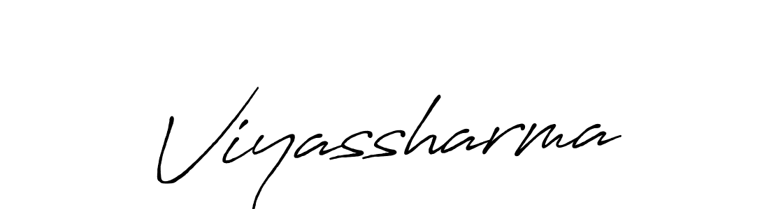 Once you've used our free online signature maker to create your best signature Antro_Vectra_Bolder style, it's time to enjoy all of the benefits that Viyassharma name signing documents. Viyassharma signature style 7 images and pictures png