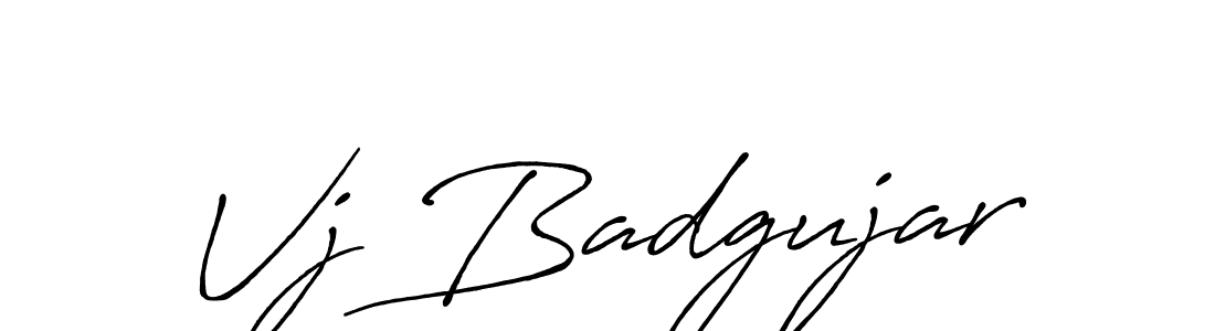 How to Draw Vj Badgujar signature style? Antro_Vectra_Bolder is a latest design signature styles for name Vj Badgujar. Vj Badgujar signature style 7 images and pictures png