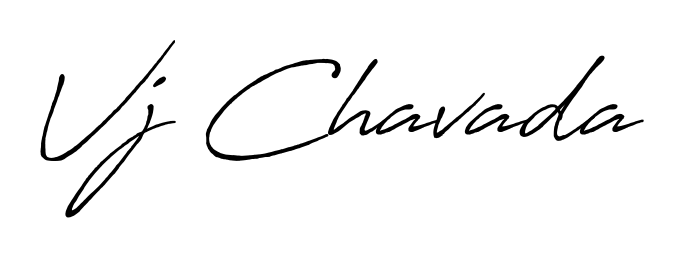 Upgrade your professional image with Vj Chavada signature created with Antro_Vectra_Bolder font. Fast, free, and watermark-free download. Vj Chavada signature style 7 images and pictures png