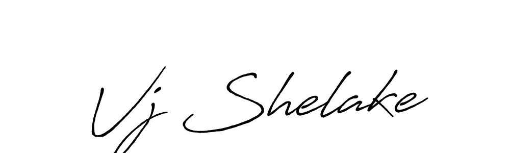 How to Draw Vj Shelake signature style? Antro_Vectra_Bolder is a latest design signature styles for name Vj Shelake. Vj Shelake signature style 7 images and pictures png