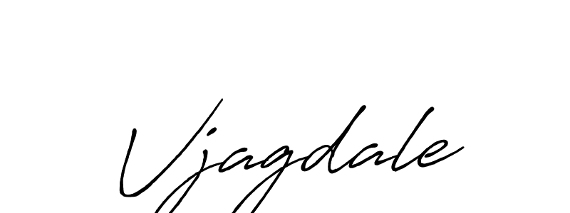 You should practise on your own different ways (Antro_Vectra_Bolder) to write your name (Vjagdale) in signature. don't let someone else do it for you. Vjagdale signature style 7 images and pictures png