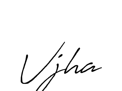 Once you've used our free online signature maker to create your best signature Antro_Vectra_Bolder style, it's time to enjoy all of the benefits that Vjha name signing documents. Vjha signature style 7 images and pictures png