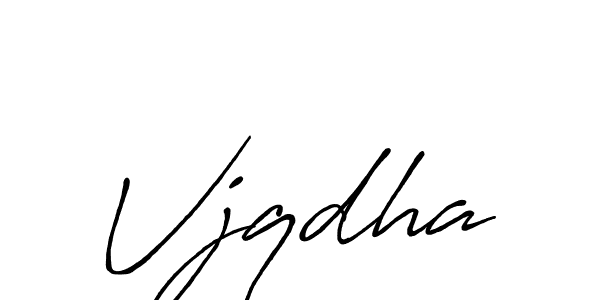 How to make Vjqdha signature? Antro_Vectra_Bolder is a professional autograph style. Create handwritten signature for Vjqdha name. Vjqdha signature style 7 images and pictures png