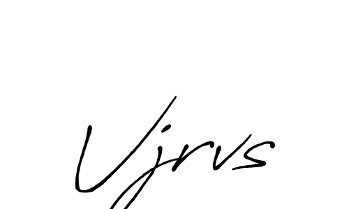 How to make Vjrvs name signature. Use Antro_Vectra_Bolder style for creating short signs online. This is the latest handwritten sign. Vjrvs signature style 7 images and pictures png