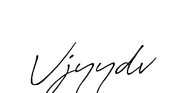 Similarly Antro_Vectra_Bolder is the best handwritten signature design. Signature creator online .You can use it as an online autograph creator for name Vjyydv. Vjyydv signature style 7 images and pictures png