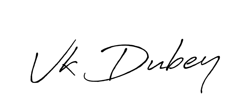 This is the best signature style for the Vk Dubey name. Also you like these signature font (Antro_Vectra_Bolder). Mix name signature. Vk Dubey signature style 7 images and pictures png
