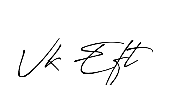 You should practise on your own different ways (Antro_Vectra_Bolder) to write your name (Vk Eft) in signature. don't let someone else do it for you. Vk Eft signature style 7 images and pictures png