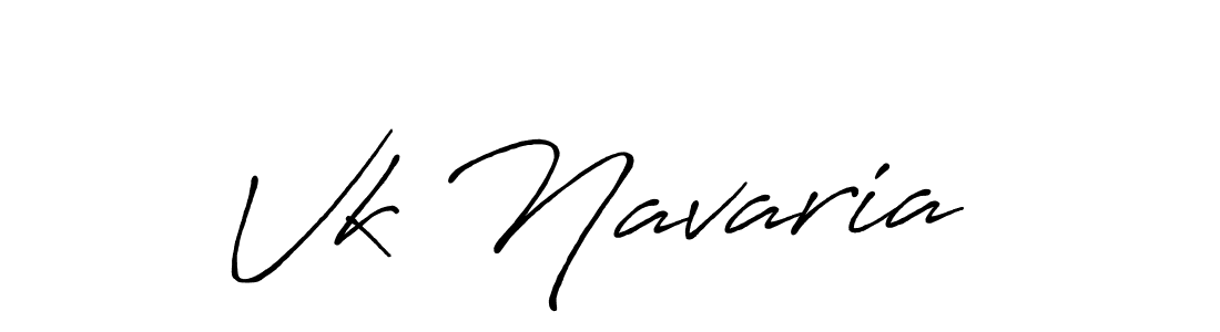 The best way (Antro_Vectra_Bolder) to make a short signature is to pick only two or three words in your name. The name Vk Navaria  include a total of six letters. For converting this name. Vk Navaria  signature style 7 images and pictures png