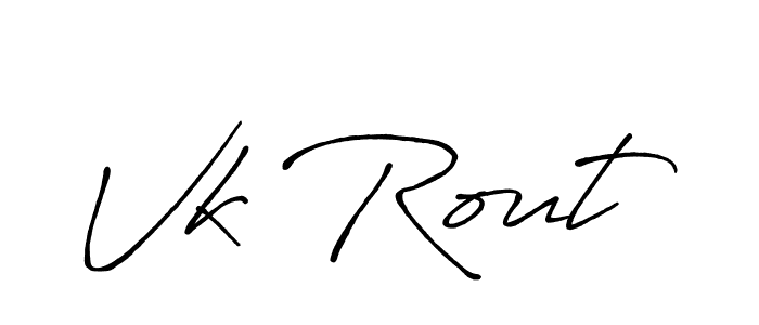 It looks lik you need a new signature style for name Vk Rout. Design unique handwritten (Antro_Vectra_Bolder) signature with our free signature maker in just a few clicks. Vk Rout signature style 7 images and pictures png