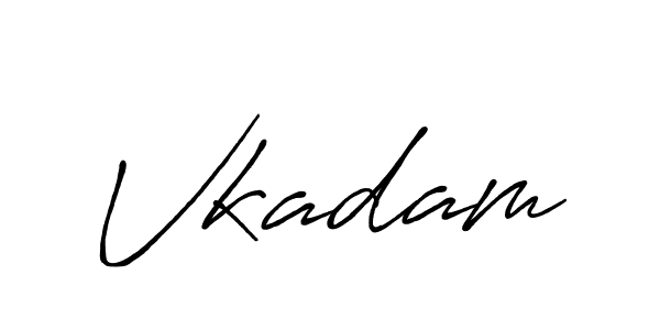Make a beautiful signature design for name Vkadam. Use this online signature maker to create a handwritten signature for free. Vkadam signature style 7 images and pictures png
