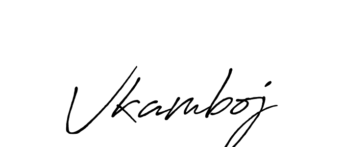 if you are searching for the best signature style for your name Vkamboj. so please give up your signature search. here we have designed multiple signature styles  using Antro_Vectra_Bolder. Vkamboj signature style 7 images and pictures png