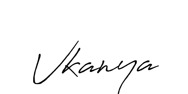 Antro_Vectra_Bolder is a professional signature style that is perfect for those who want to add a touch of class to their signature. It is also a great choice for those who want to make their signature more unique. Get Vkanya name to fancy signature for free. Vkanya signature style 7 images and pictures png