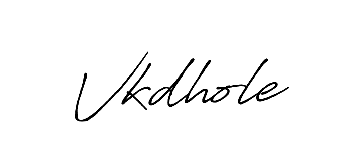 Similarly Antro_Vectra_Bolder is the best handwritten signature design. Signature creator online .You can use it as an online autograph creator for name Vkdhole. Vkdhole signature style 7 images and pictures png