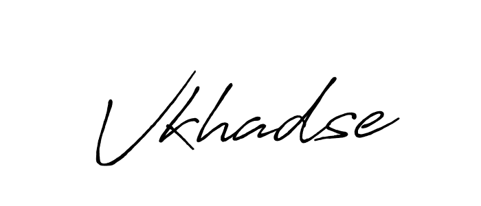 Also You can easily find your signature by using the search form. We will create Vkhadse name handwritten signature images for you free of cost using Antro_Vectra_Bolder sign style. Vkhadse signature style 7 images and pictures png
