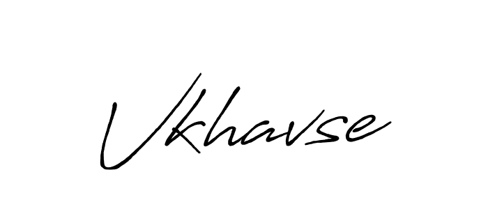 It looks lik you need a new signature style for name Vkhavse. Design unique handwritten (Antro_Vectra_Bolder) signature with our free signature maker in just a few clicks. Vkhavse signature style 7 images and pictures png