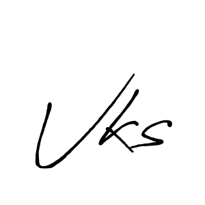 Also we have Vks name is the best signature style. Create professional handwritten signature collection using Antro_Vectra_Bolder autograph style. Vks signature style 7 images and pictures png