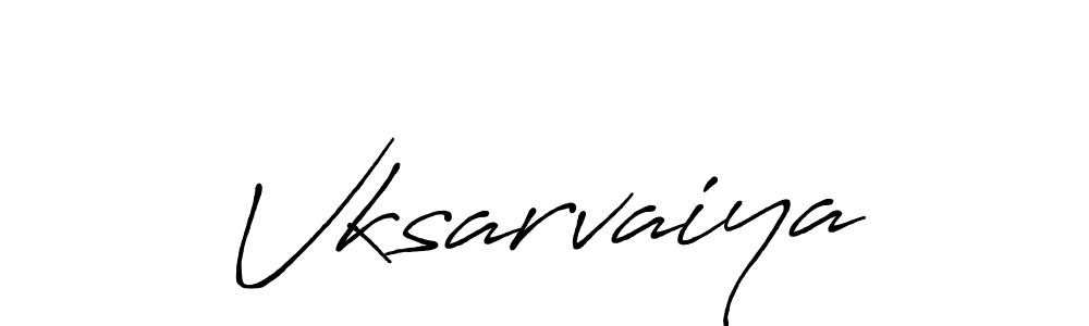 You can use this online signature creator to create a handwritten signature for the name Vksarvaiya. This is the best online autograph maker. Vksarvaiya signature style 7 images and pictures png