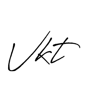 Use a signature maker to create a handwritten signature online. With this signature software, you can design (Antro_Vectra_Bolder) your own signature for name Vkt. Vkt signature style 7 images and pictures png